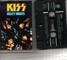 KISS - Crazy Nights - Cassette Tape Album