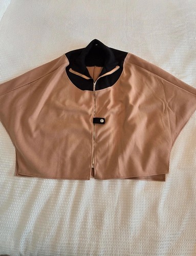 Chic camel and black - black, front