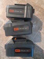 Vonhaus 40v 3x new Battery And Charger WORKING