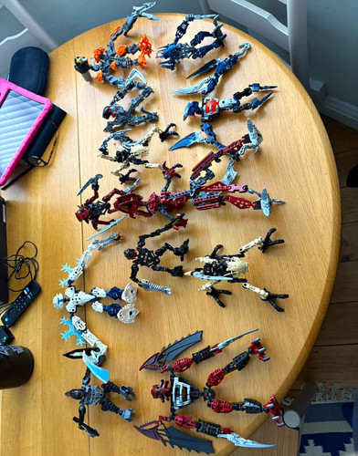 Lego bionicle figures - lego,