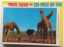 PHOTO SAFARI 320 piece jigsaw ? GIRAFFE AT A SALT-LICK