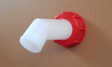 Ibc outlet nozzle - screw cap