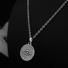 Unisex Vintage Look Silver