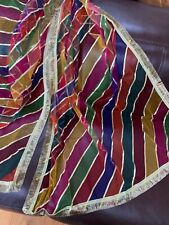 Wedding Asian  Multicoloured Net Gotta Mehndi Bridesmaids Evening Dupatta