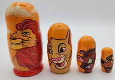 Disney Lion King Nesting Dolls Matryoshka Dolls 4 C10