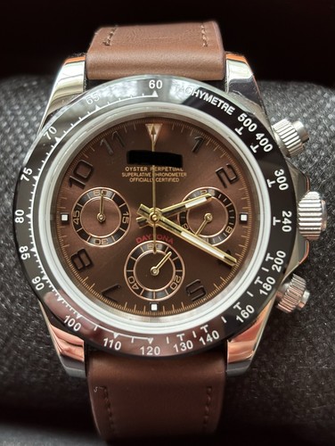 Custom made chronograph watch - custom,