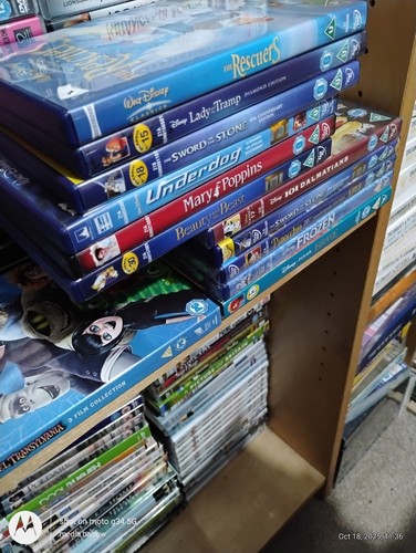Disney dvds each 6 for - £3, or