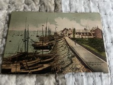 Old postcard river - &, quay