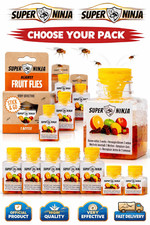 Super Ninja Fruit Fly Trap to