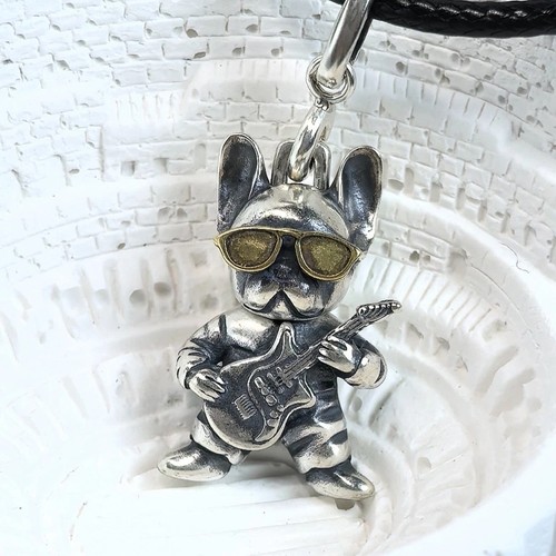 S925 sterling silver bulldog - s925,