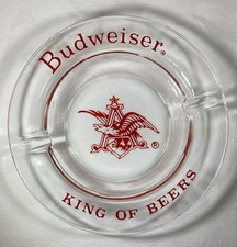 Vtg Ashtray Budweiser King Of