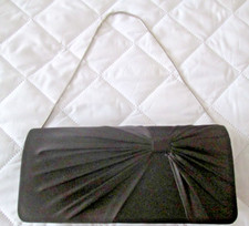 Black Satin Handbag/Clutch