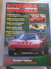 Kitcars & Specials Jul 1986 GTM Rossa, Transformer HF2000
