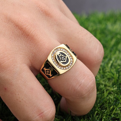 Masonic lodge ring freemason - masonic,