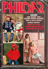 Phildar Childrens Knitting Pattern Book No 62  - 51 patterns