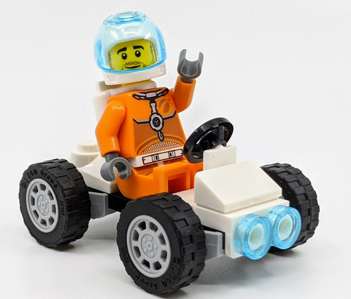 Lego city astronaut - lego, moon