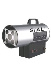 Sial Gas Space Heater Portable Grey Indoor Frestanding Garage Workshop 13kW 1C