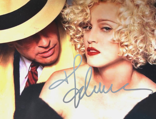 Madonna signed - (dick, tracy)