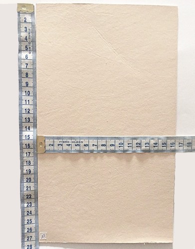 5mm natural veg tan leather - natural,
