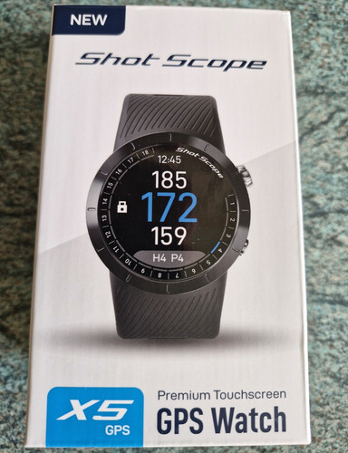 Shot scope gps golf watch - scope,