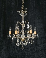 Beautiful Antique French 6 Arm