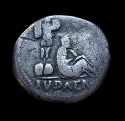 Vespasian silver denarius - silver,