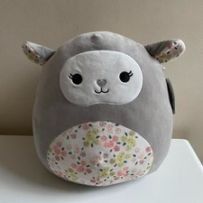 Grey Floral Elea the lamb