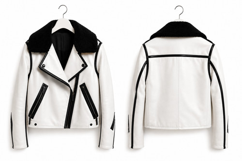 Men white genuine - men's,