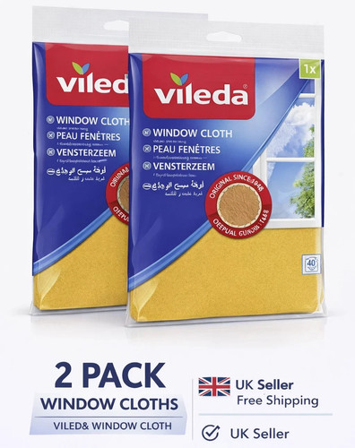 Pack vileda window cloth - 2,