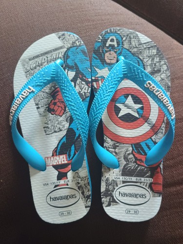 New boys havaianas - size, 12/13