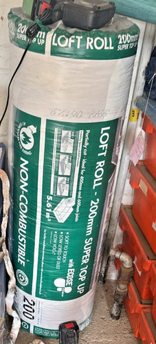 Loft roll 200mm super top - 200mm, up