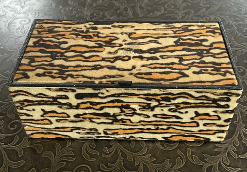 Vintage faberge tigress - tigress, velvet