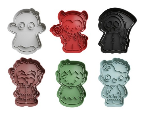 Halloween cookie cutters - halloween,