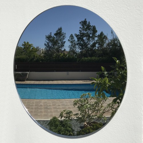 Round circle garden mirrors - circle,