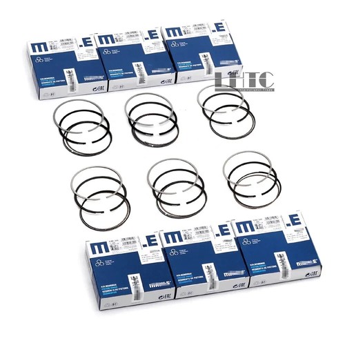 Mahle 6cyl piston rings set - piston,