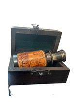 6'' Antique Brass Marine Time