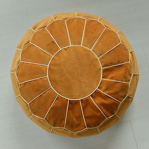 Round moroccan velvet - round,