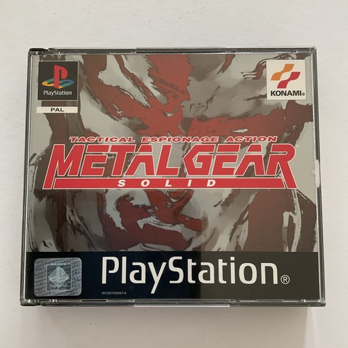 Metal gear solid playstation - metal,