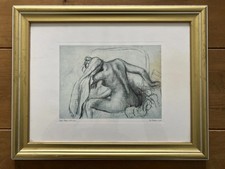 Edgar degas framed print la - degas, “la
