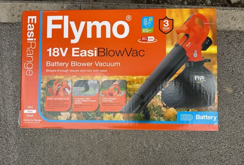 Flymo 18v easiblowvac - flymo,