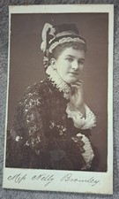 C1870s carte visite photo - visite,