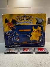 Pokémon Pikachu Nintendo 64 N64 Boxed Console. VGC. Next Day P&P.