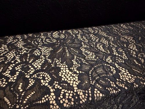 Stretch spandex lace - stretch, fabric