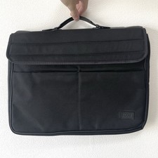 Hugo Boss Laptop Bag Briefcase Handbag Men’s Business Work Black Nylon Designer