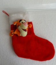 Disney Winnie The Pooh XMAS Tigger Christmas Stocking with Detachable Puppet