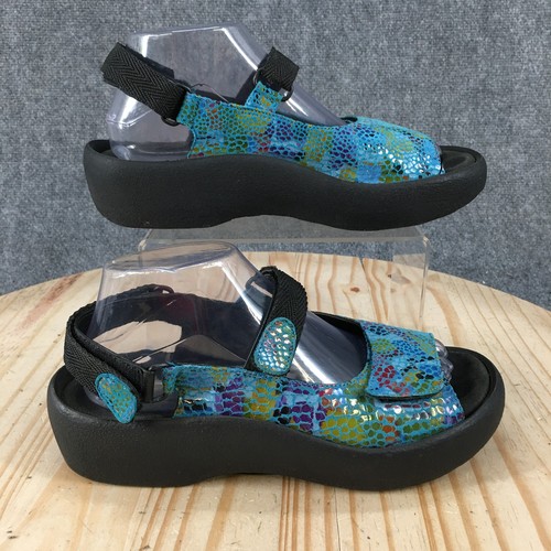 Wolky sandals womens blue - 40, m