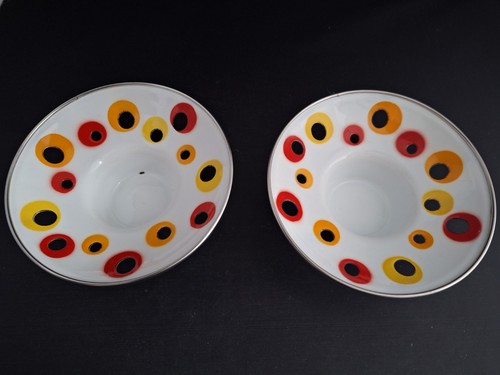 Pair 1980s ikea emalj - pair,