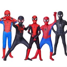 Kids SpiderMan Cosplay Costume