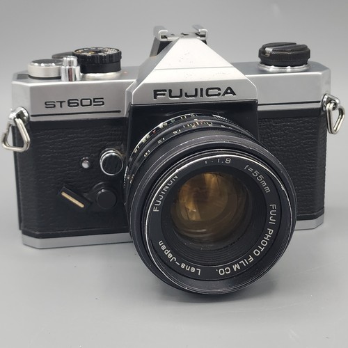Fujica st605 black 35mm - st605, slr