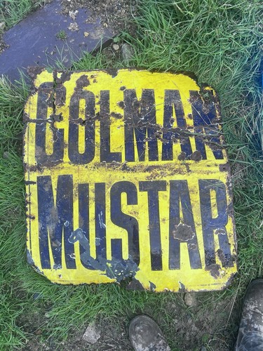 Colemans vintage enamel - colemans,